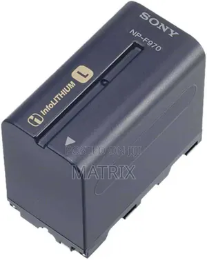 Sony Rechargeable Battery Pack Np-F970 Infolithium