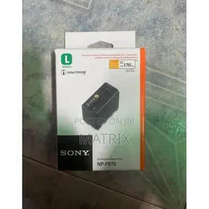 Sony Rechargeable Battery Pack Np-F970 Infolithium