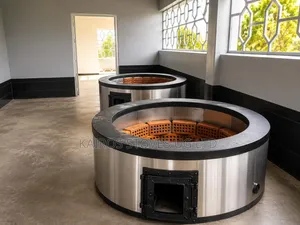 Brand New Institutional Eco Firewood Stove - Stainless Steel