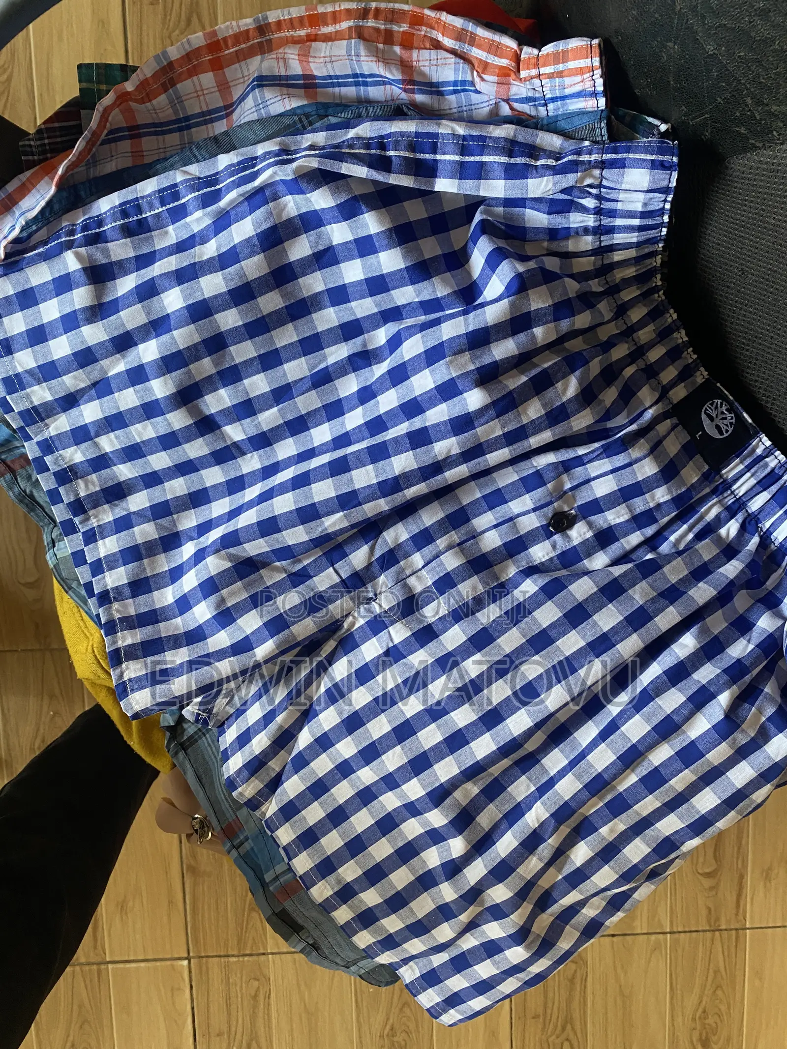 Cotton Checked Boxers