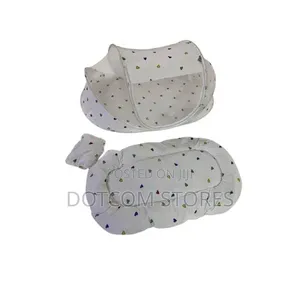 White Heart New Born Baby Net