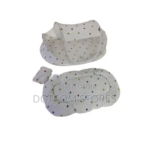 White Heart New Born Baby Net