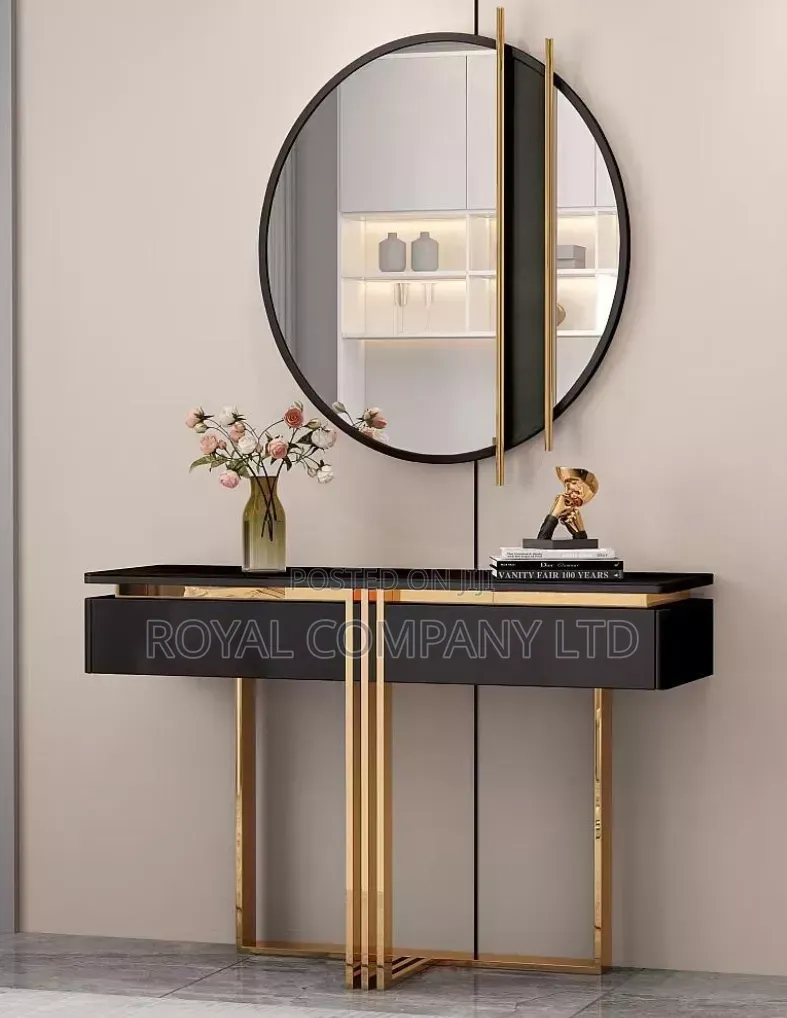 Console Table With Mirror