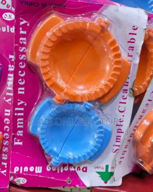 Set of Colorful Plastic Dumpling and Empanada Maker
