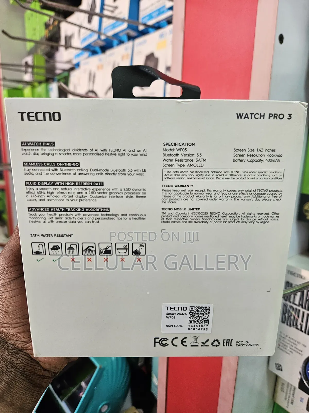 Tecno Watch Pro 3