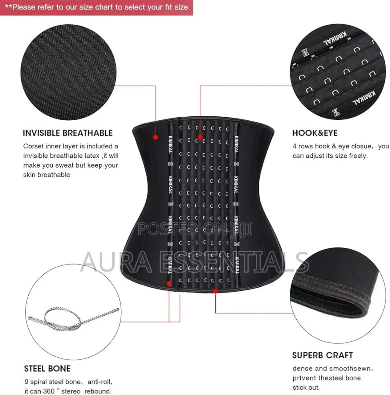 Corset Waist Trainer Waist Cincher Shapewear