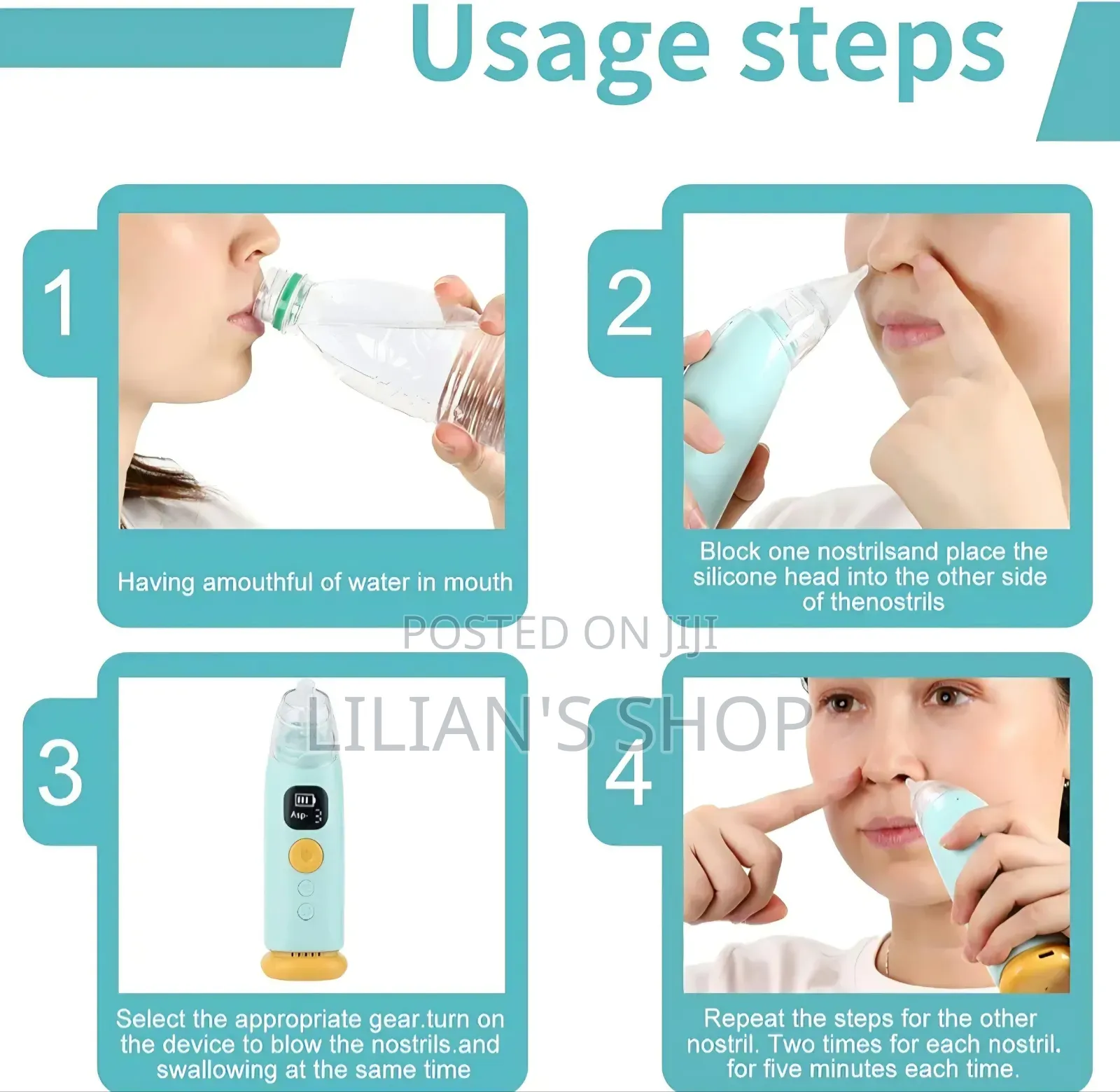 Electric Baby Nasal Aspirator