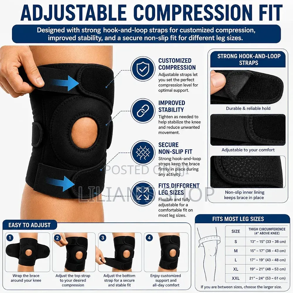Adjustable Knee Support Brace