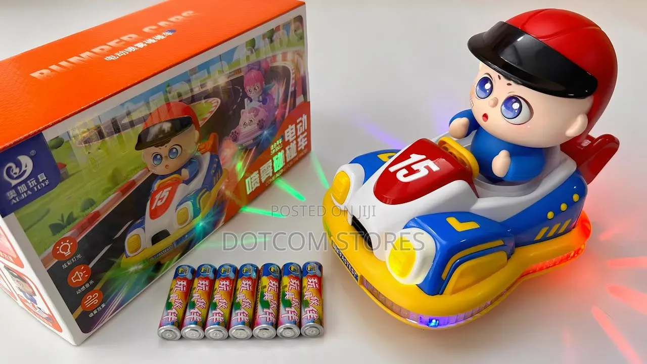 SHAKTISM Electric Spray Bumper Car Toy