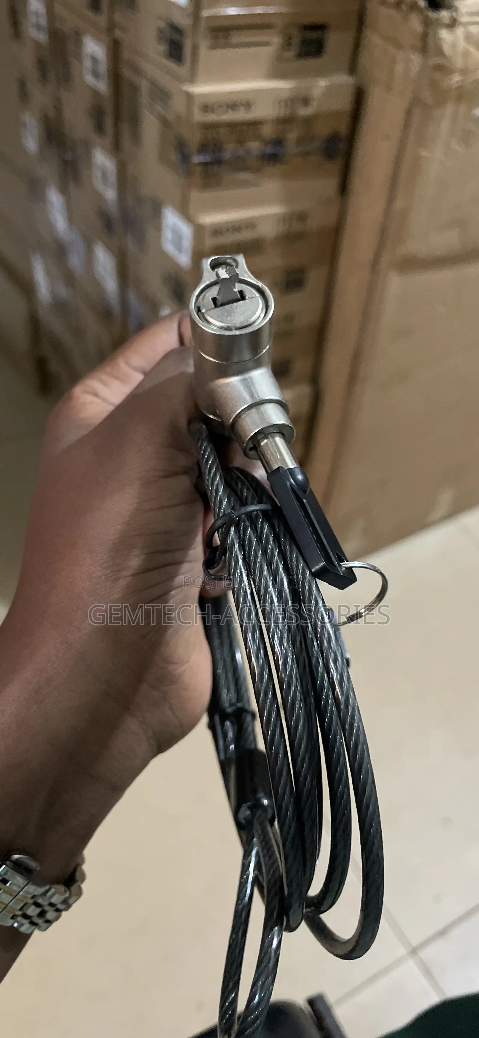 Universal Laptop Lock for All Laptops Keyed
