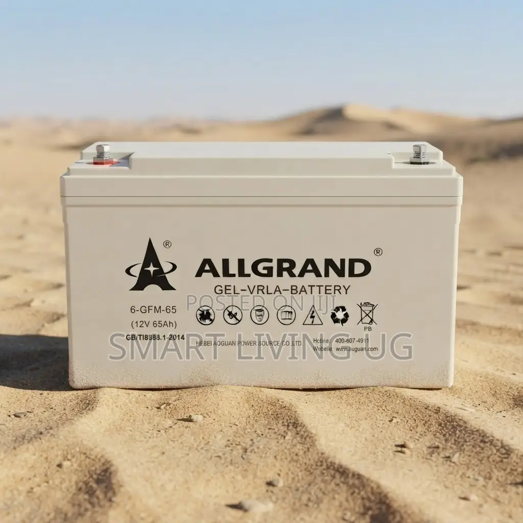 ALLGRAND 12V 65Ah Sealed Gel Battery – Spill-Proof & Long Lasting NAJ