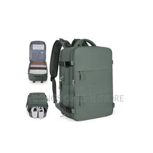 Multi-Functional, Green Travel Carry-on Backpack