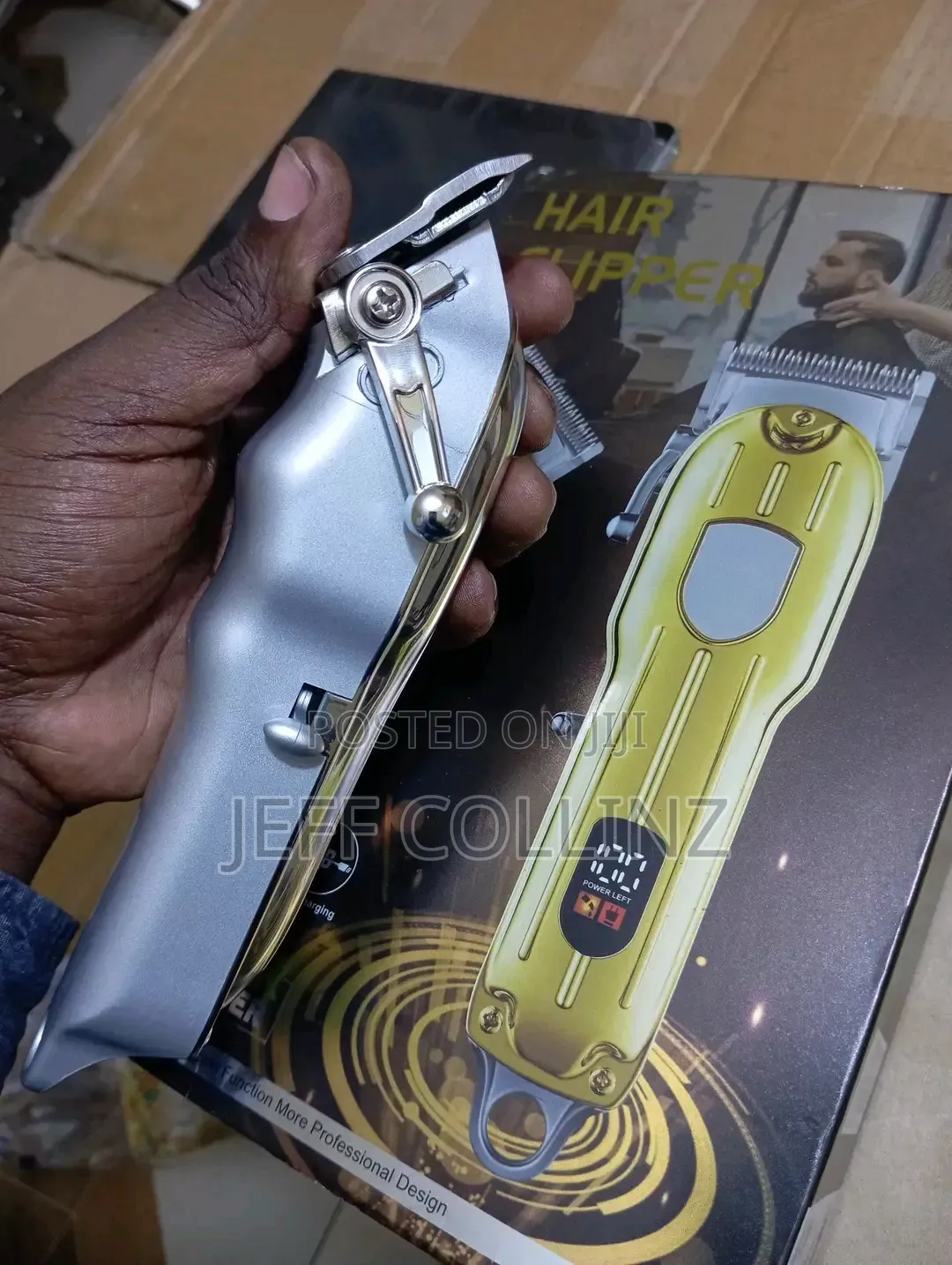 Stainless Steel Professional Hair Clipper