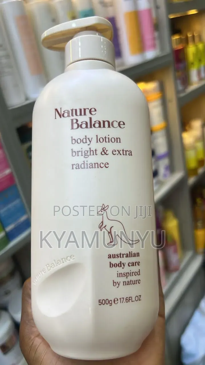 Nature Balance Body Lotion Bright & Extra Radiance.