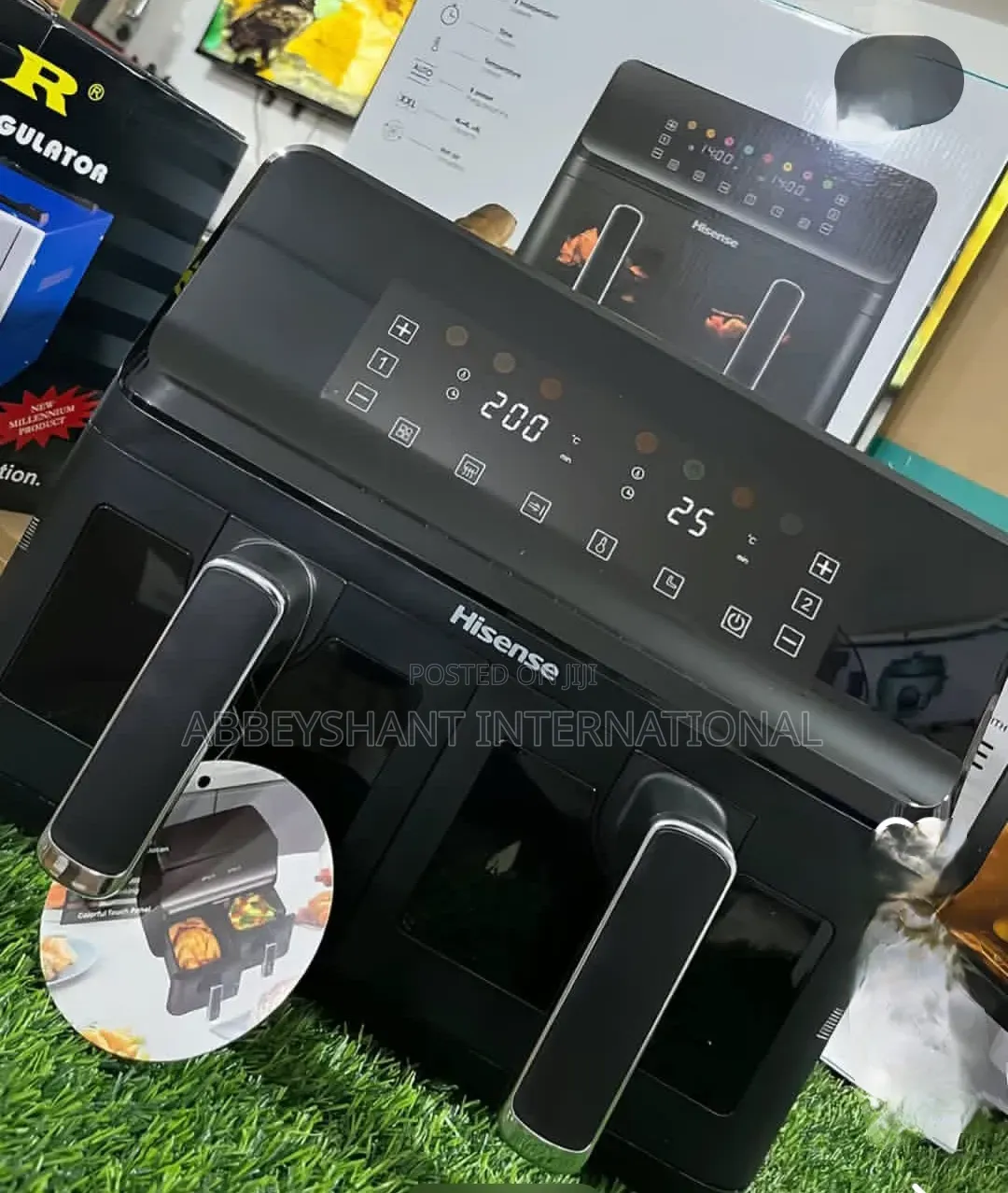 Hisense Dual Air Fryer Hisense Dual Basket Air Fryer