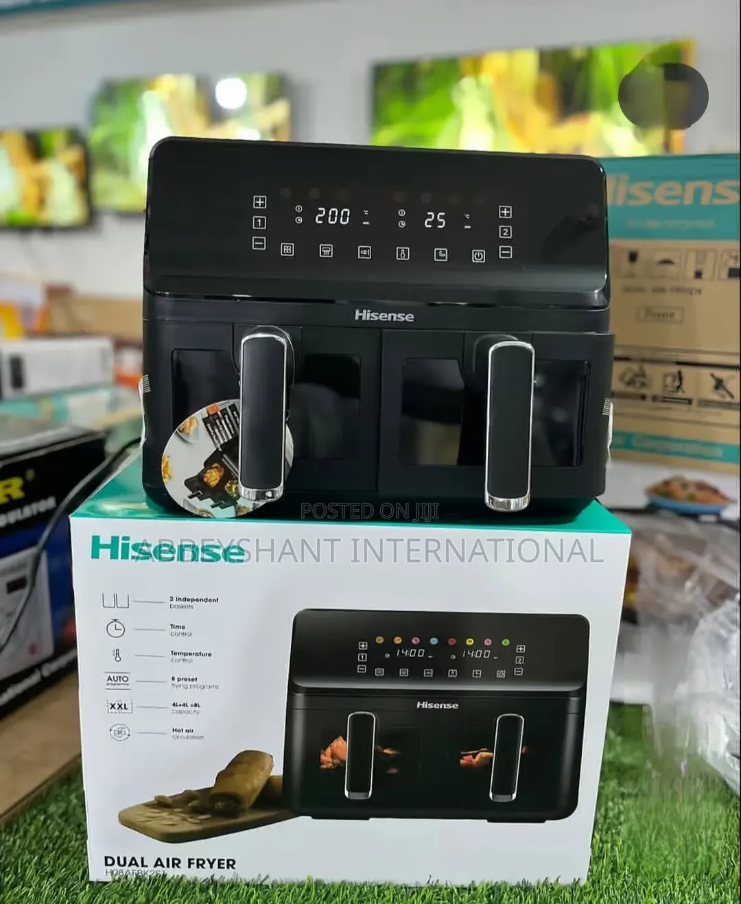 Hisense Dual Air Fryer Hisense Dual Basket Air Fryer