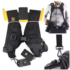 Durable Double Shoulder Camera Strap for DSLR SLR Cameras