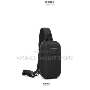 Hard-Shell Anti-Theft Sling Bag With a Single Crossbody Strap