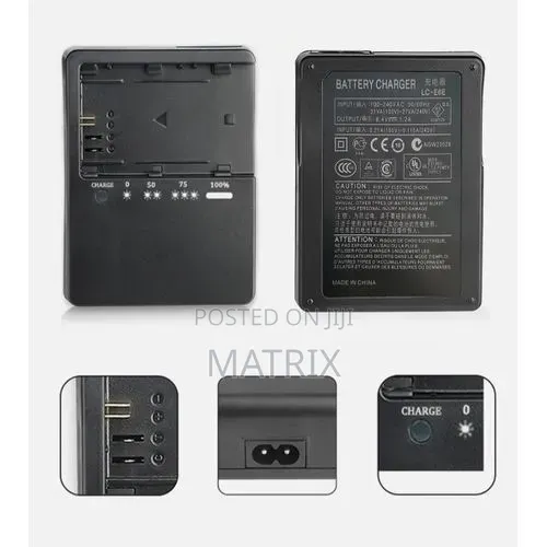 Canon LC-E6 Charger for LP-E6/LP-EL/LP-E6NH Battery Packs