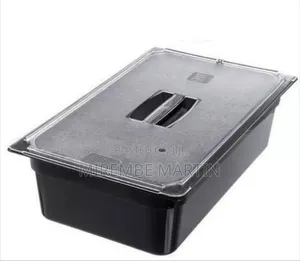 Clear Deep Food Storage Container With Lid