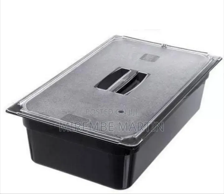 Clear Deep Food Storage Container With Lid