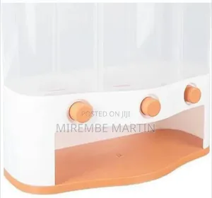 3 Grid Grain Storage Container/ Dispenser