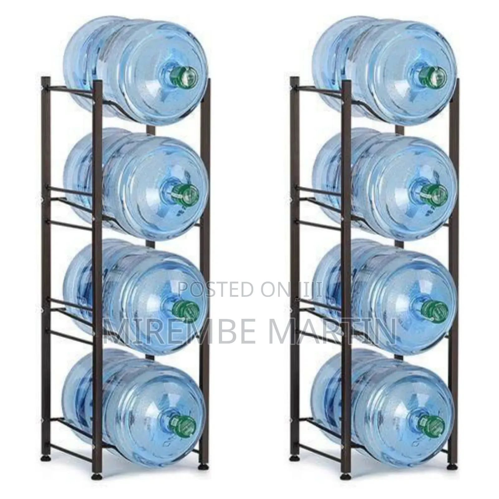 Multi-Tier Water Jug Storage Rack