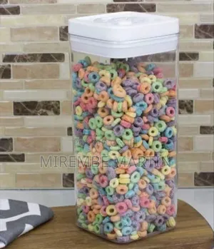DLUX Tall Airtight Food Storage Container for Pantry Organization,l