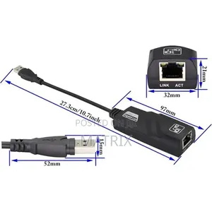 USB to RJ45 Ethernet Network Adapter