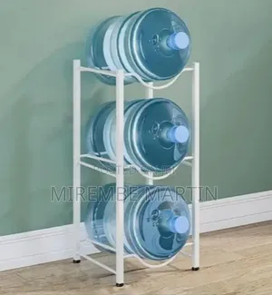 Three-Tier Water Jug Storage Rack