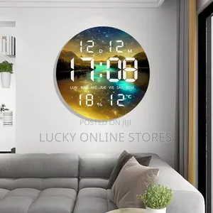 Home Digital Wall Clock