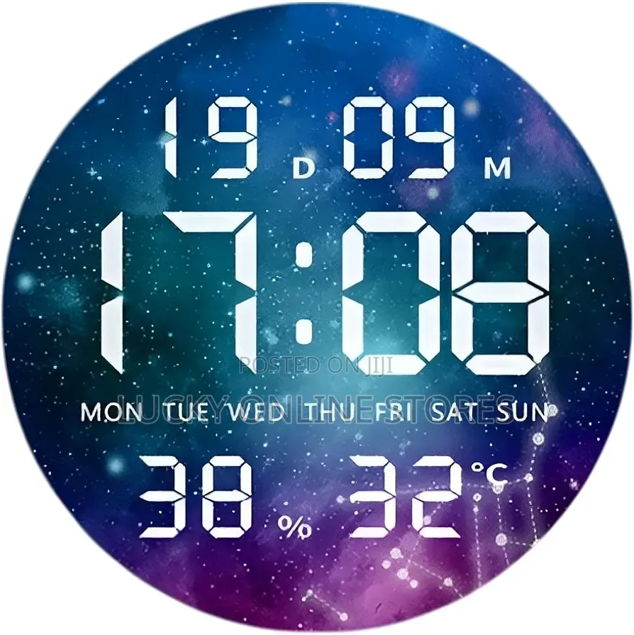 Home Digital Wall Clock