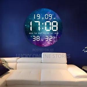 Home Digital Wall Clock