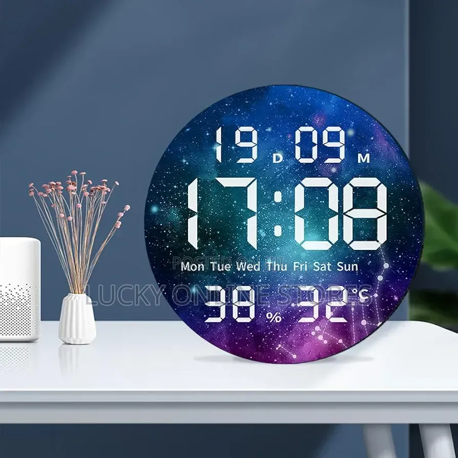 Home Digital Wall Clock