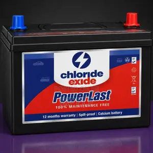 70Ah Chloride Exide PowerLast N70ZMF Maintenance Free Car Battery 12V