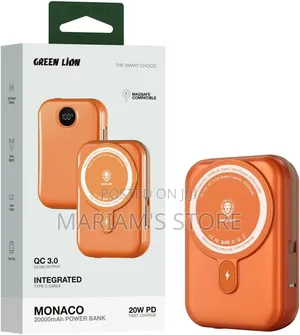 Green Lion Monaco 10000mAh MagSafe Power Bank, a Portable Charger