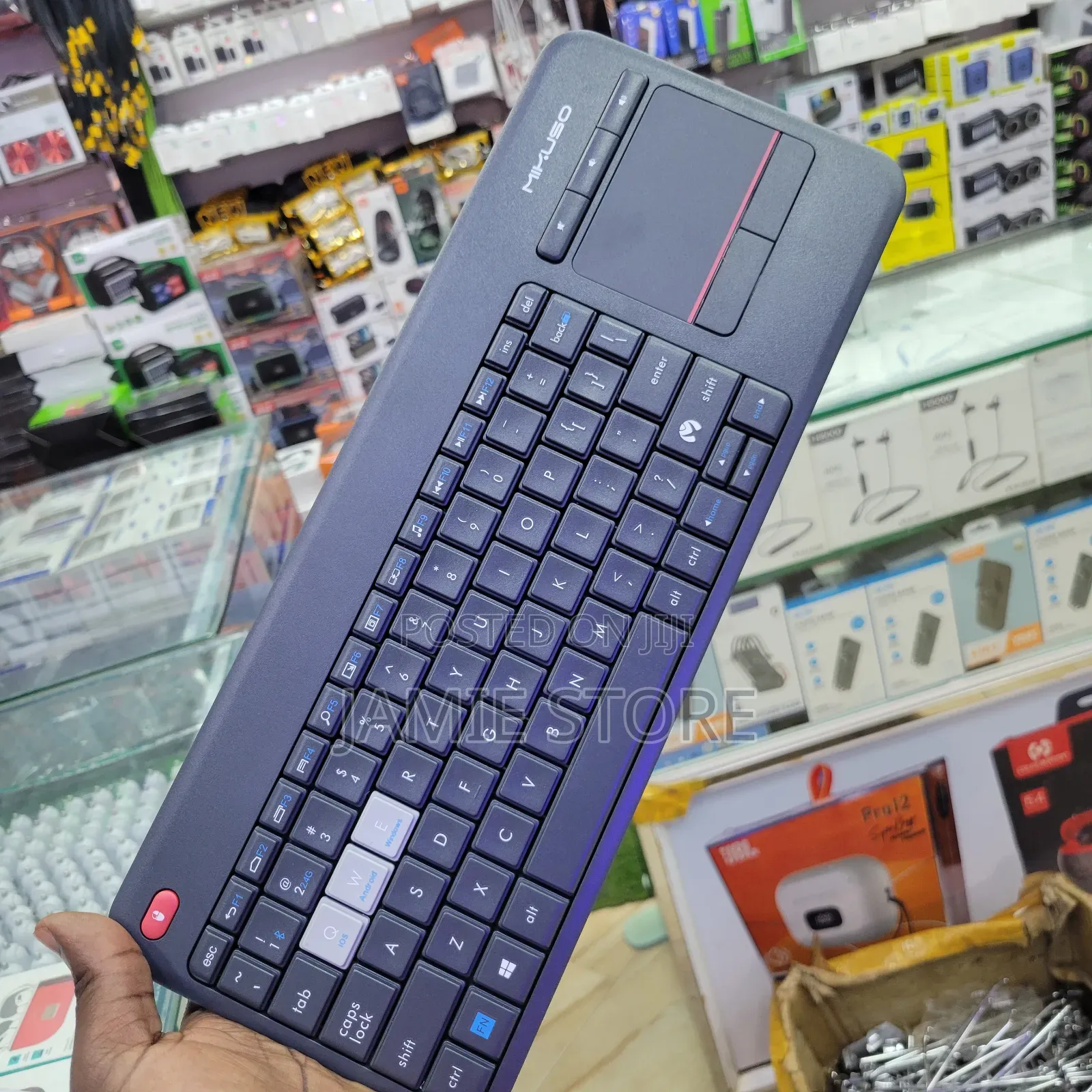 Mini Wireless Keyboard and Mouse Touch Pad