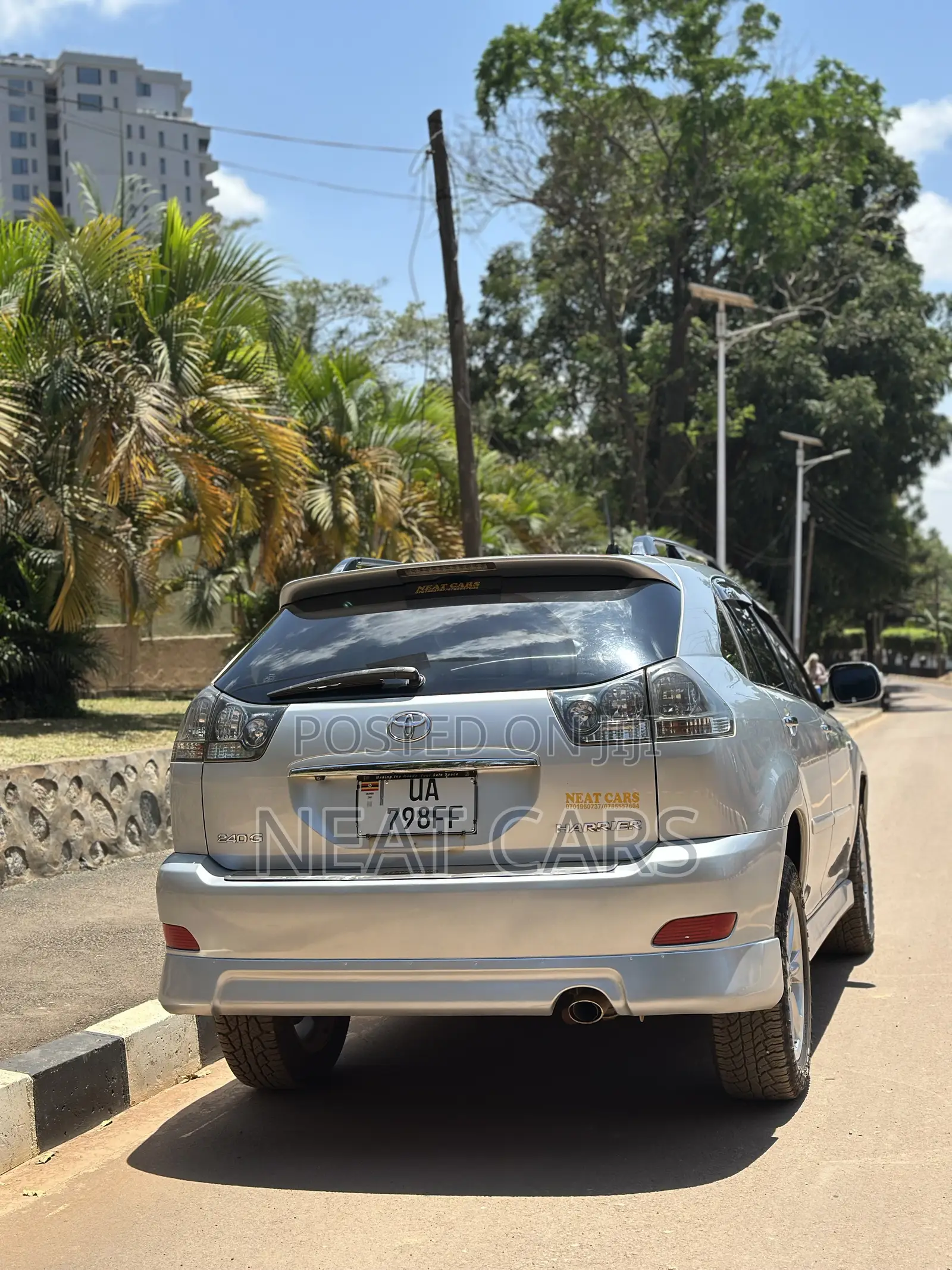 Toyota Harrier 2010 Gray