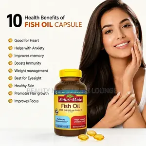 Nature Made Fish Oil - Supplement - Burpless 240Softgels.