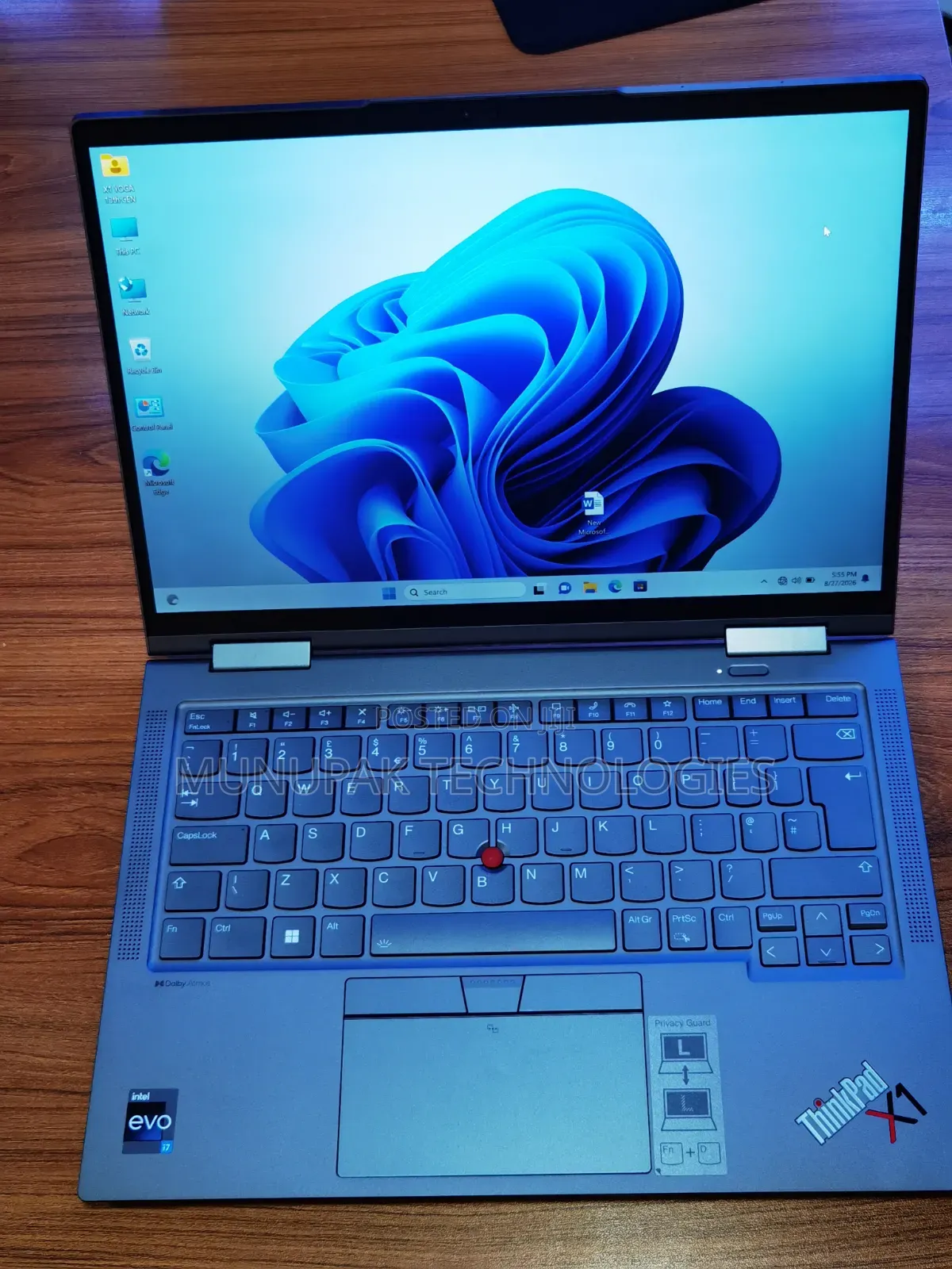 Laptop Lenovo ThinkPad X1 Yoga Gen 8 32GB Intel Core i7 SSD 1T