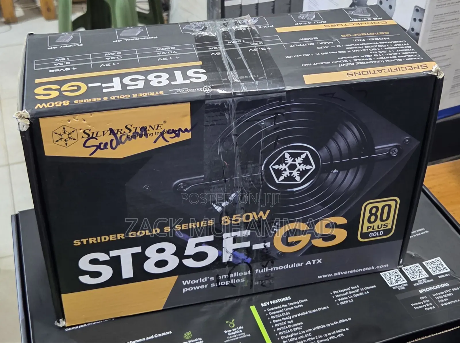 Power Supply 850w Gold 80plus
