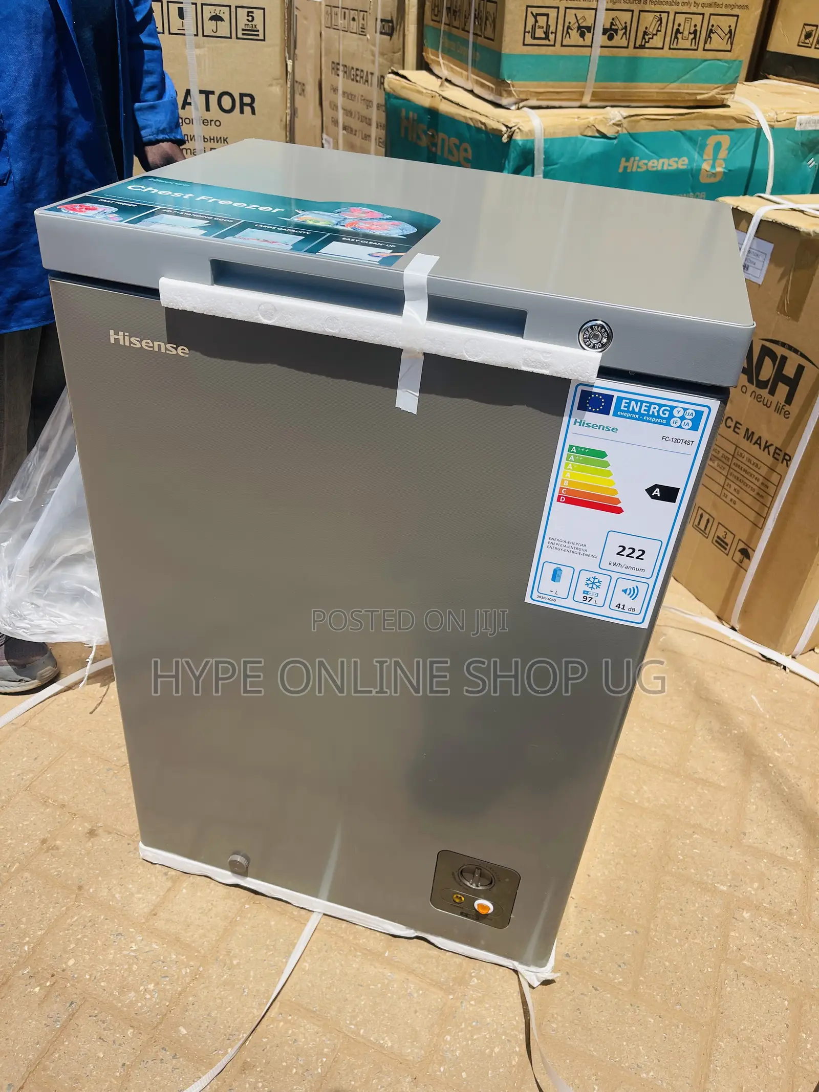 Brandnew Hisense 150L Chest Deep Freezer Model