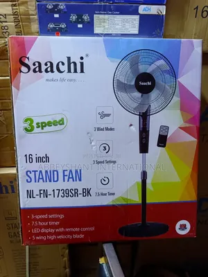 Remote Stand Fan Saachi Remote Fan
