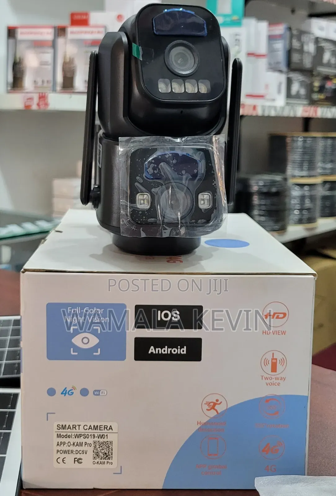 Outdoor PTZ Wireless Security Camera