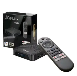 X99 Max Google Smart TV Box – 8K Ultra HD | WiFi 6 Switch to Smart TV