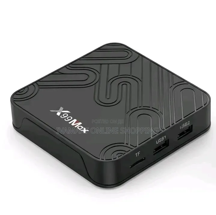 X99 Max Google Smart TV Box – 8K Ultra HD | WiFi 6 Switch to Smart TV