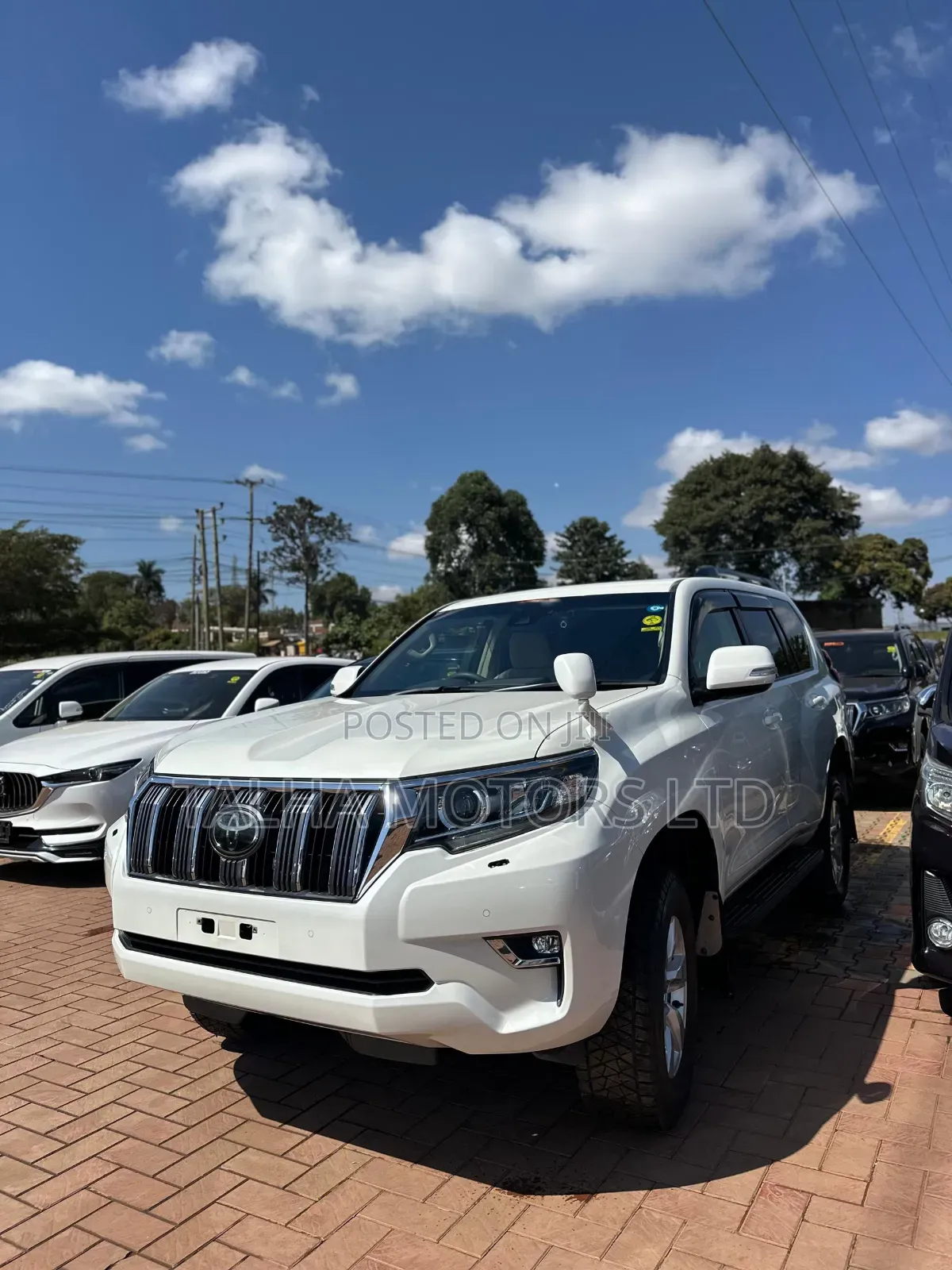 Toyota Land Cruiser Prado 2018 White
