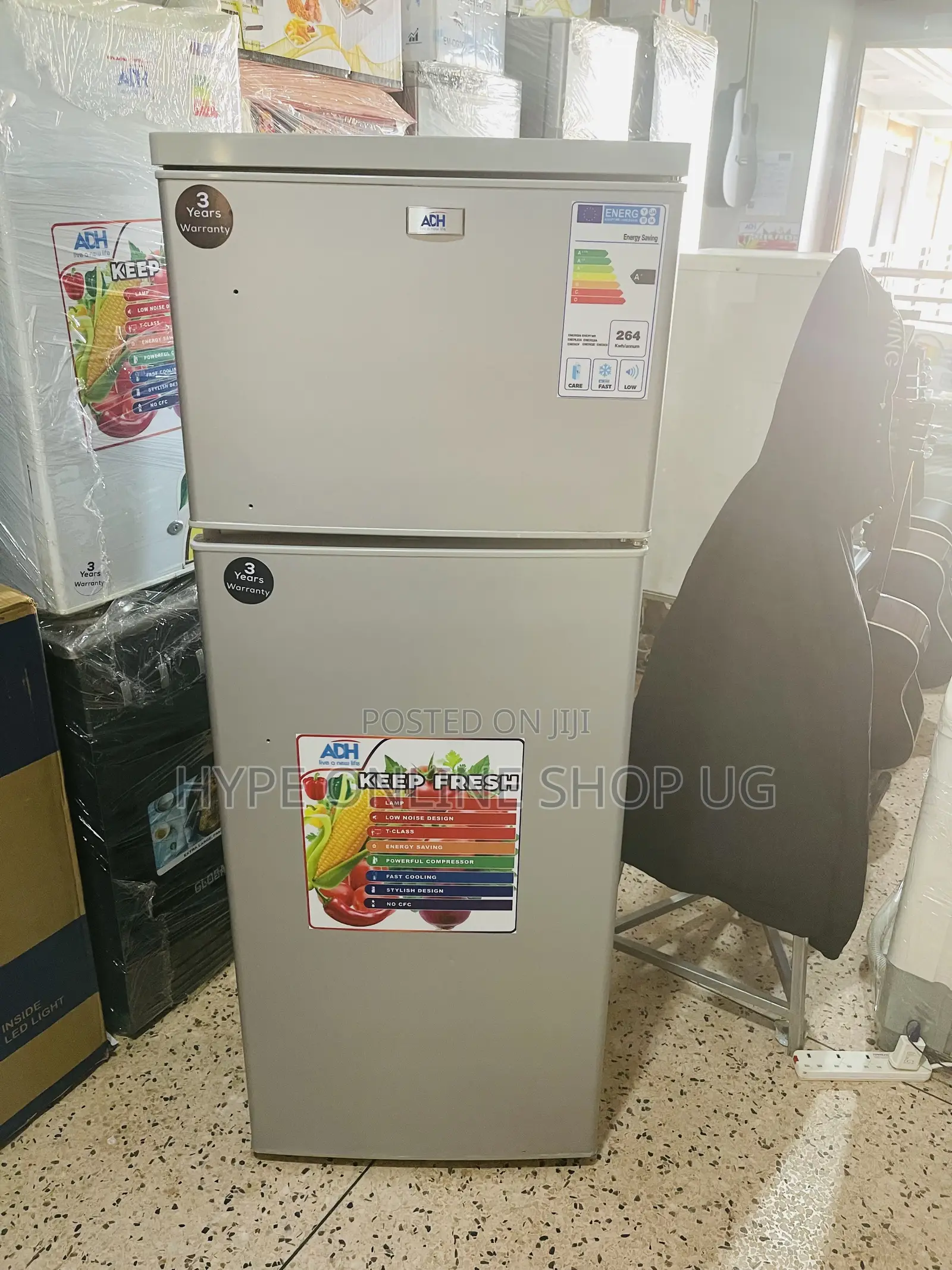 Imported Used Adh 300L Double Door Fridge