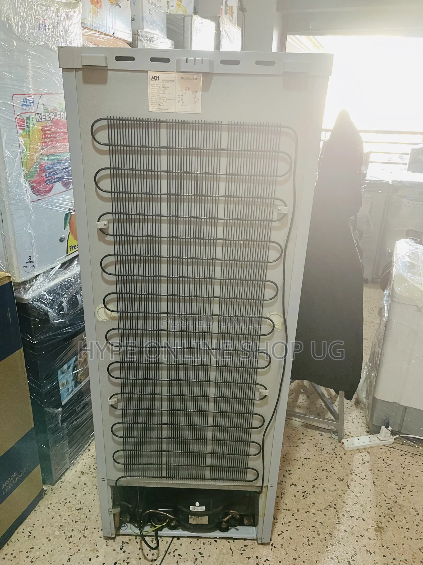Imported Used Adh 300L Double Door Fridge