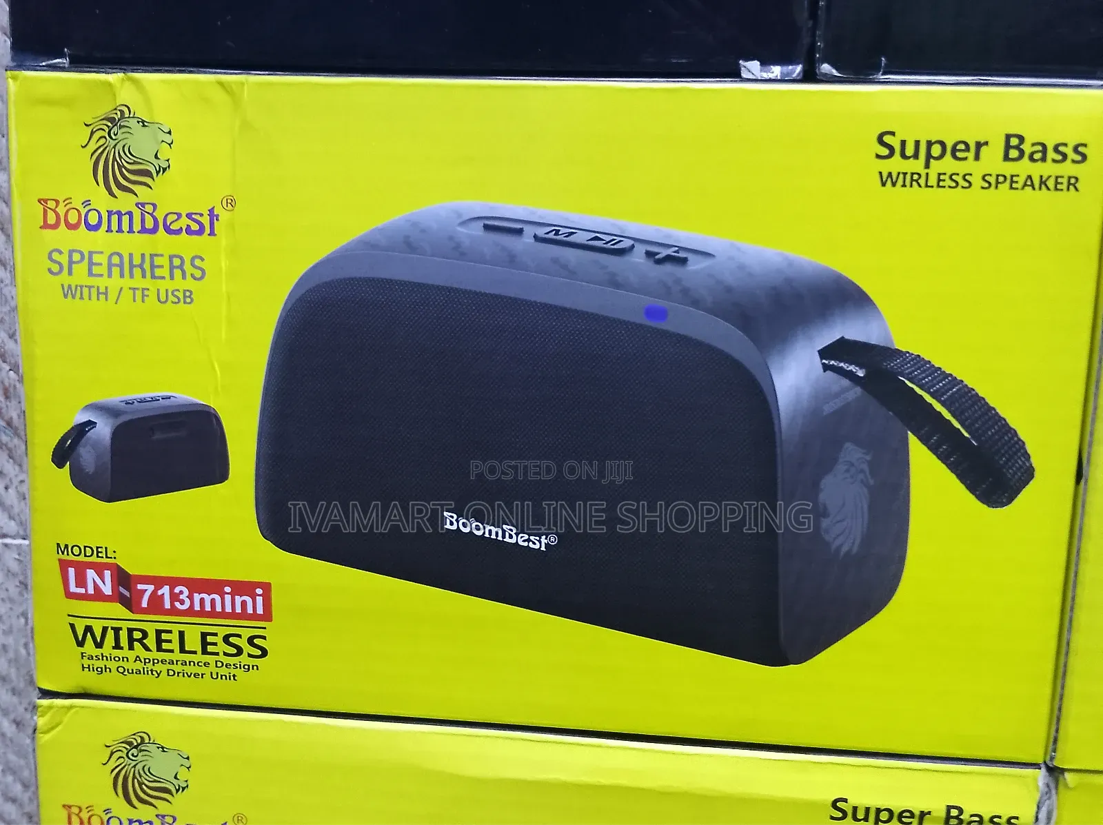 BoomBest LN-713 Mini Wireless Bluetooth Speaker – Super Bass, TF & USB
